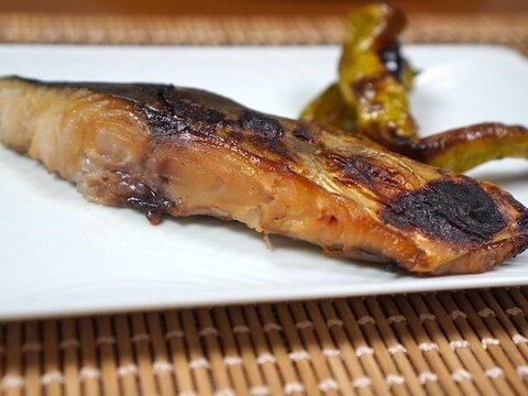 レモン汁でお手軽なサワラの幽庵焼き